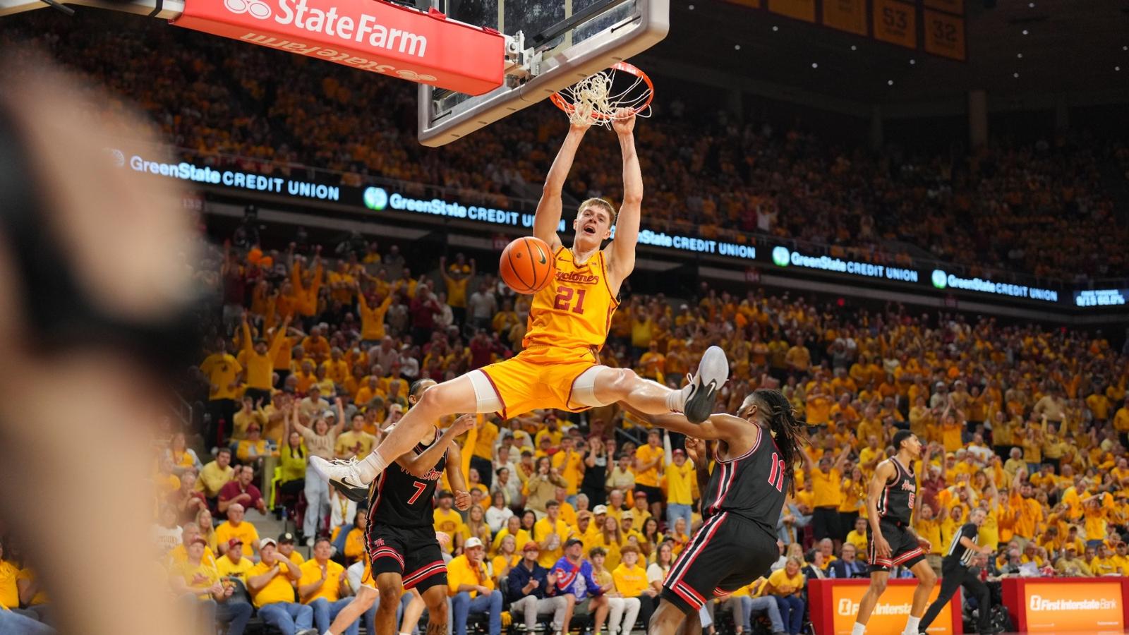 Hilton Magic Reigns: Iowa State Rallies to Stun No. 2 Houston